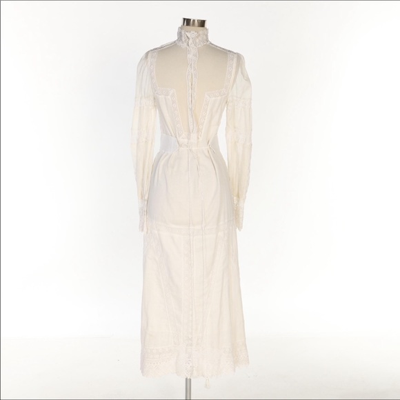VTG 1970 GIORGIO DI ST D’ ANGELO EDWARDIAN DRESS. - Picture 5 of 8